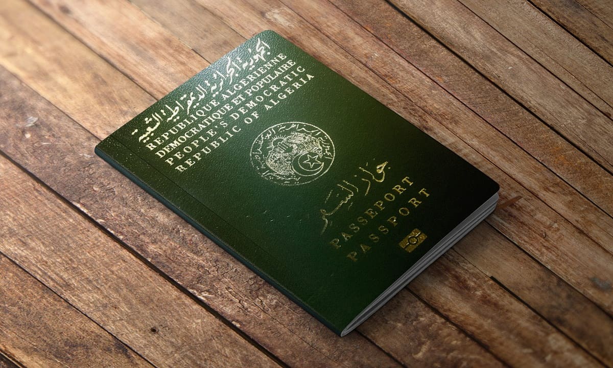 Passeport algérien