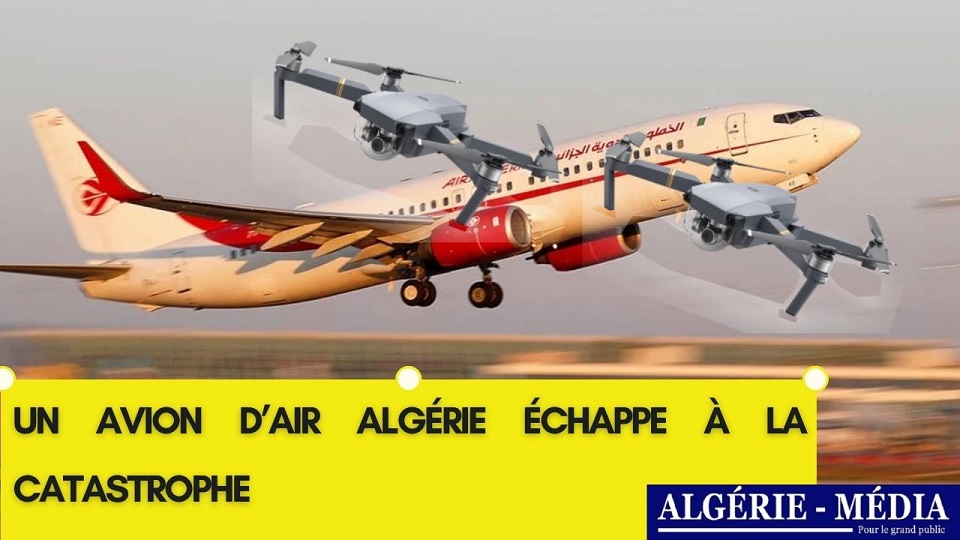Un avion d’Air Algérie échappe à la catastrophe