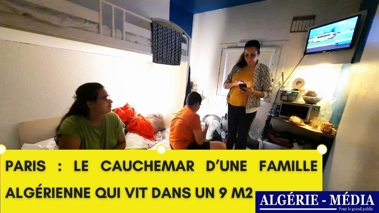 Le cauchemar d’une famille algérienne qui vit dans un 9 M2